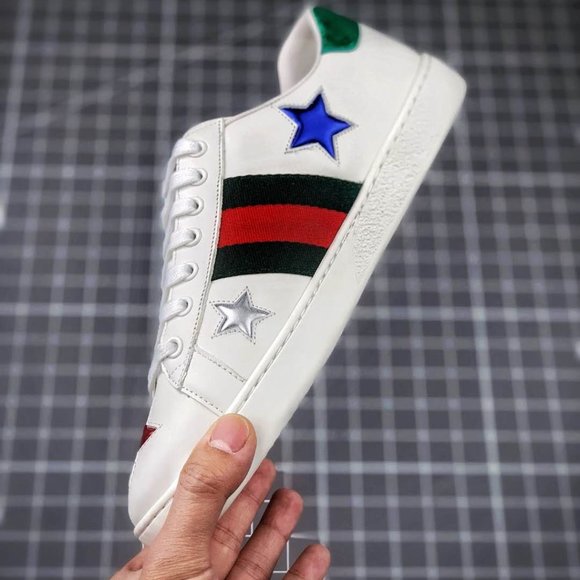 newgUCCI LEATHER CASUAL SHOES CLASSIC